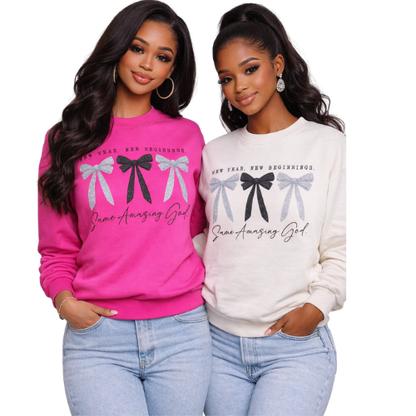 New Year, Same Amazing God Sweatshirt