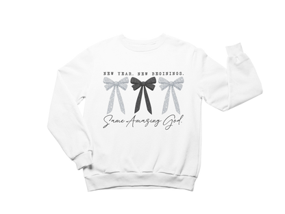 New Year, Same Amazing God Sweatshirt
