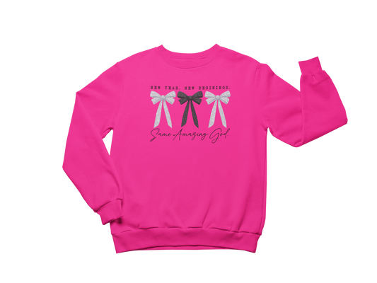 New Year, Same Amazing God Sweatshirt