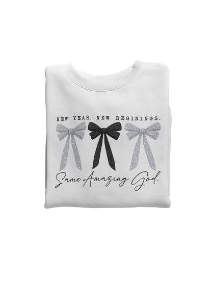 New Year, Same Amazing God Sweatshirt